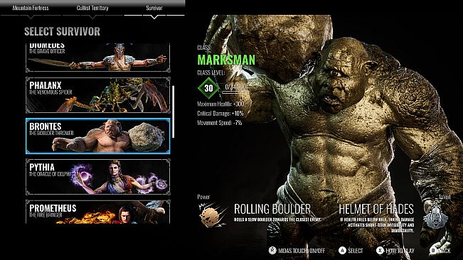 Achilles: Survivor - Supporter Pack