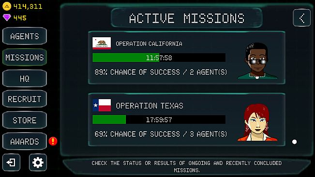 Agent Team Simulator - USA Campaign