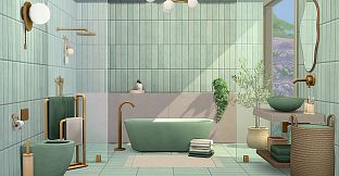 The Sims 4 Sleek Bathroom Kit