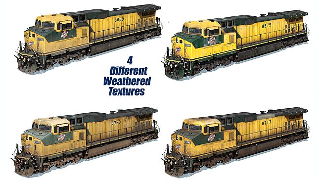 Trainz Plus DLC - CNW C44-9W 8666-8730