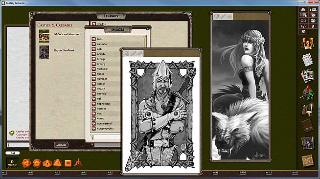 Fantasy Grounds - C&C: Of Gods and Monsters