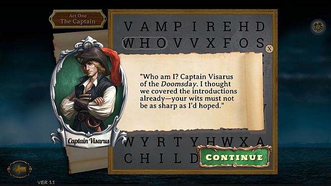 Wordventures: The Vampire Pirate
