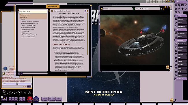 Fantasy Grounds - Star Trek Adventures: Nest in the Dark