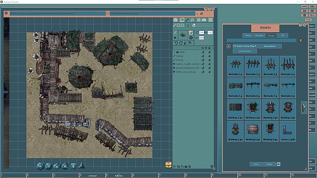 Fantasy Grounds - FG Goblin Camp Map Pack