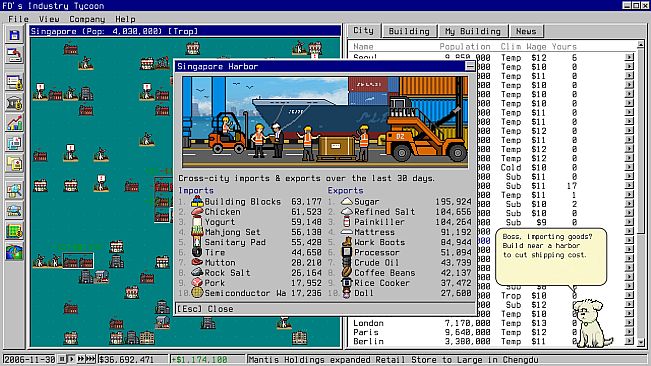 FD's Industry Tycoon
