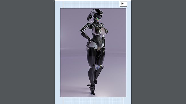 Fembot JIgsaw - Artbook