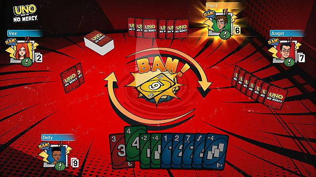 UNO SHOW’EM NO MERCY!