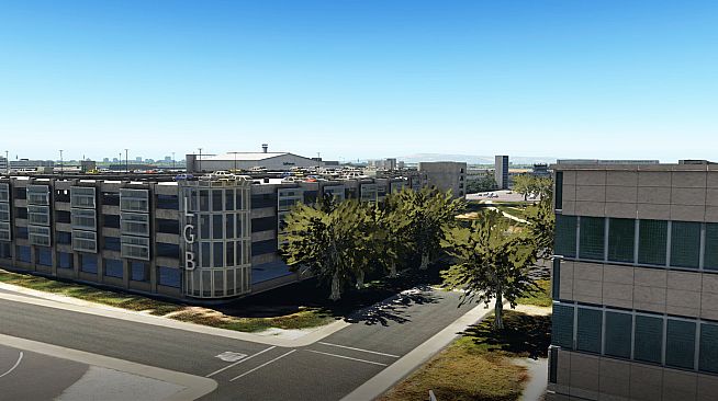 X-Plane 11 - Add-on: Skyline Simulations - KLGB - Long Beach Airport XP