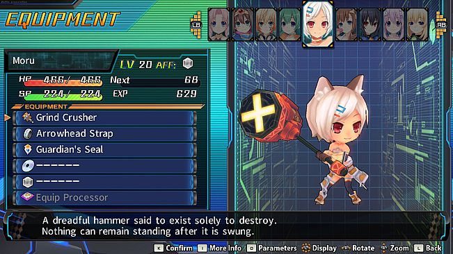 Hyperdevotion Noire: Ultimate Moru Set