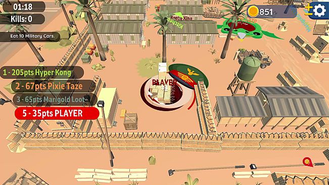 Hole io: War Zone DLC