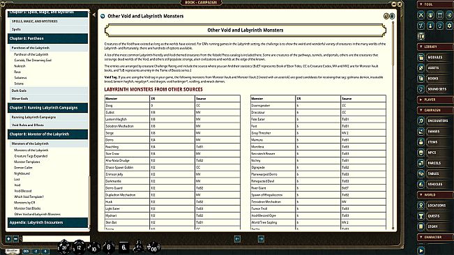Fantasy Grounds - Labyrinth Worldbook