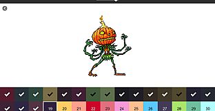 RETRO-PIXEL COLOR PALETTE - NES-55 Palette