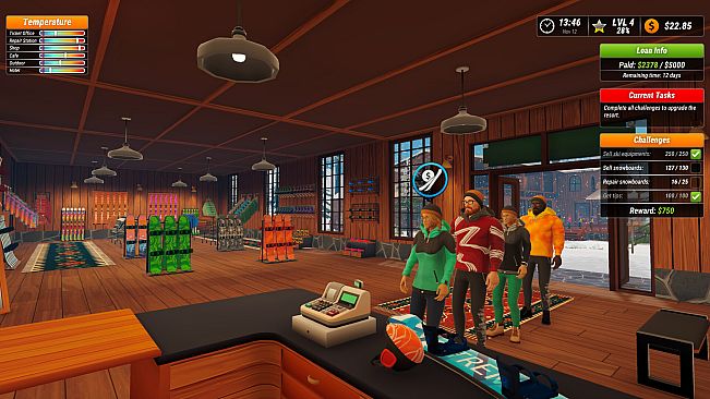 Snow Resort Simulator