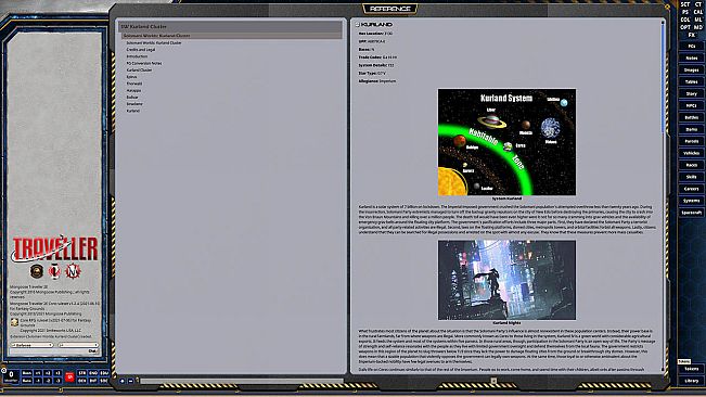 Fantasy Grounds - Solomani Worlds: Kurland Cluster