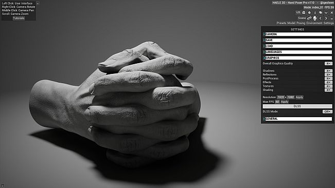 HAELE 3D - Hand Poses Pro - Drawing References