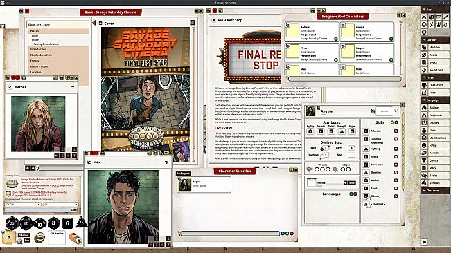 Fantasy Grounds - Savage Saturday Cinema: Final Rest Stop