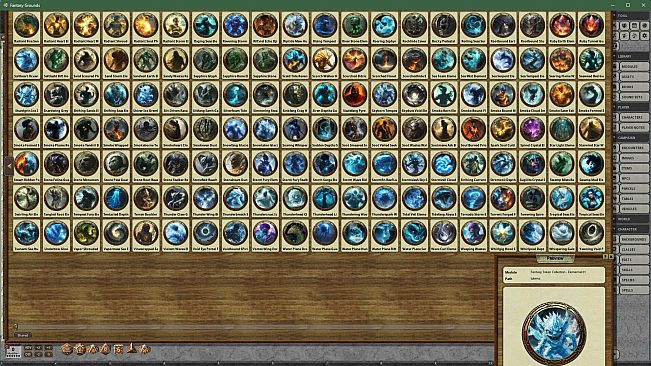 Fantasy Grounds - Fantasy Token Collection - Elemental 01