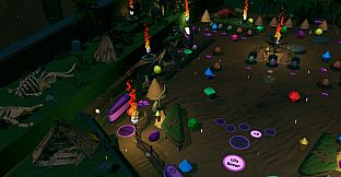 Roxy Raccoon's Pinball Panic - Prehistoric Paradise