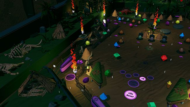 Roxy Raccoon's Pinball Panic - Prehistoric Paradise