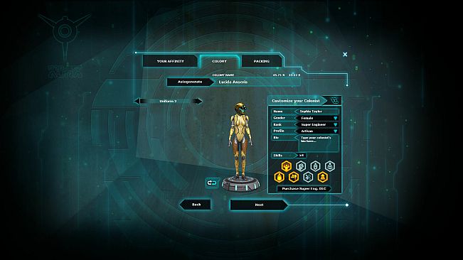 Project Aura - Super Engineer Colonist
