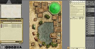 Fantasy Grounds - Pathfinder RPG - Pathfinder Flip-Mat - Bigger Village