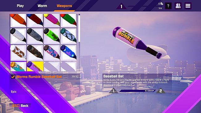 Worms Rumble - New Challengers Pack