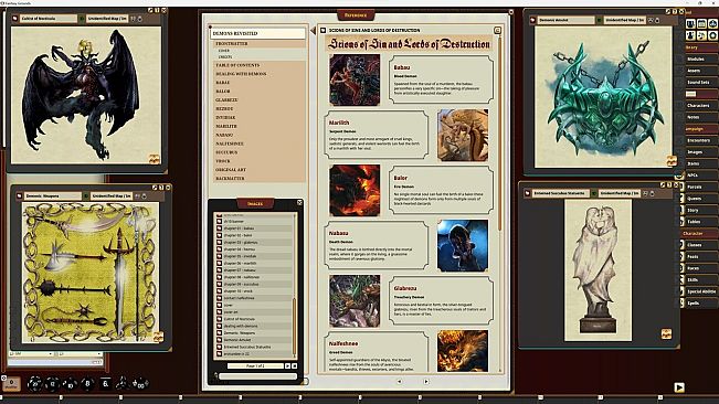 Fantasy Grounds - Pathfinder RPG - Campaign Setting: Demons Revisited