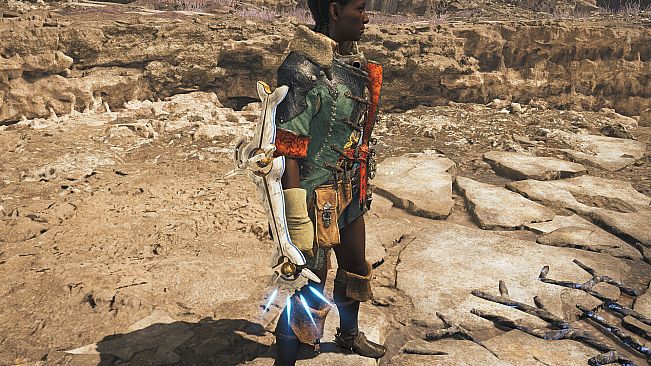 Monster Hunter Wilds - Layered Charge Blade: Cosmoloid Arms
