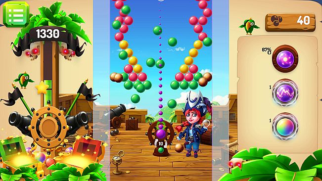 Bubble Shooter Piratey