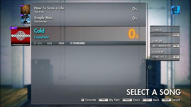 Rocksmith 2014 Edition – Remastered – Crossfade - “Cold”