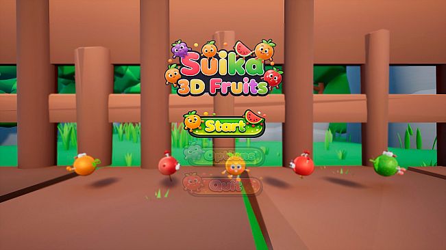 Suika 3D Fruits