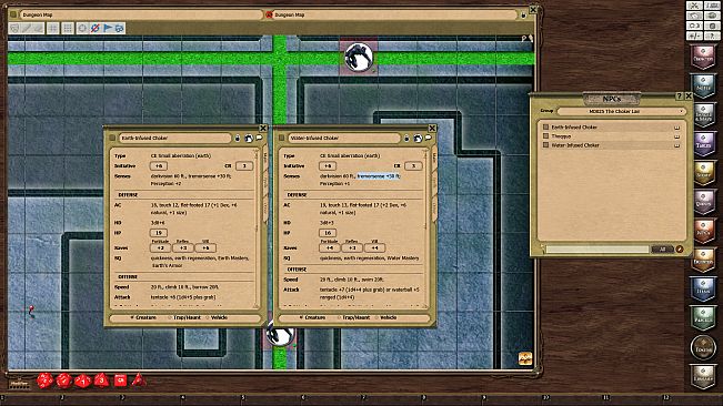 Fantasy Grounds - Mini-Dungeon #025: The Choker Lair (PFRPG)