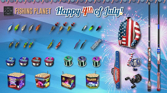 Fishing Planet: Happy 4-th of July Pack!