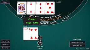 Player vs. Dealer Blackjack