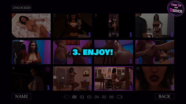 Shut Up and Dance: Special Edition - Gallery Unlocker