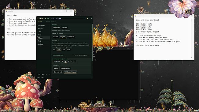 Marginalia: A Desktop Garden