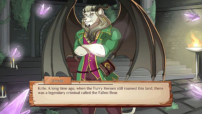Burrow of the Fallen Bear: A Gay Furry Visual Novel