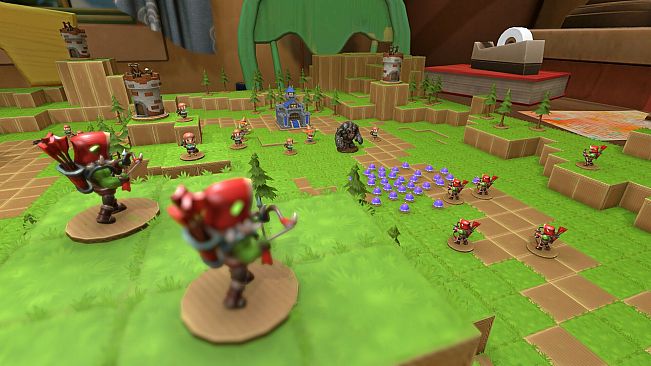 Table Tactics: physics-driven tabletop battles