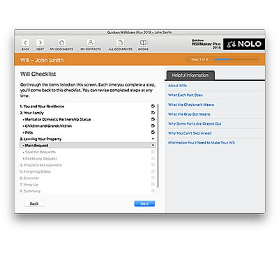 Quicken WillMaker Plus 2018