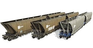 Trainz 2019 DLC - NSW Bradken 120T Coal Hopper Mega Pack