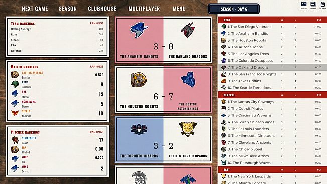 Astonishing Baseball Manager