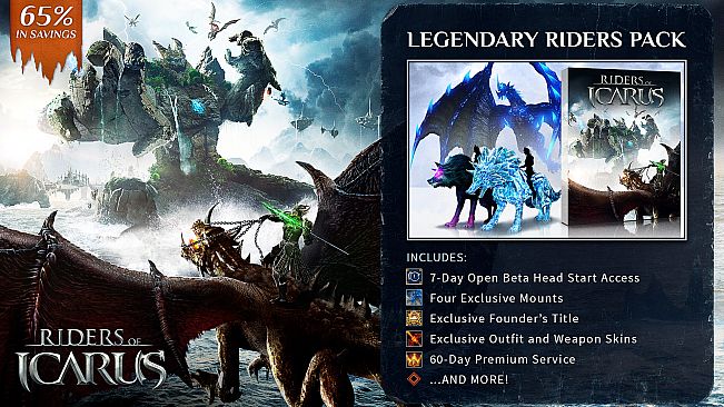 Riders of Icarus: Legendary Riders Pack