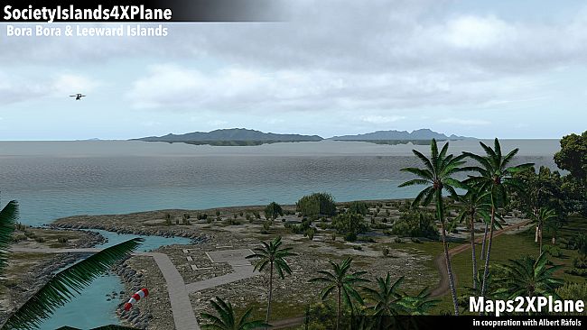 X-Plane 11 - Add-on: Aerosoft - Society Islands XP - Bora Bora & Leeward Islands
