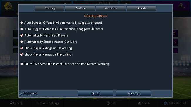 Pro Strategy Football 2021