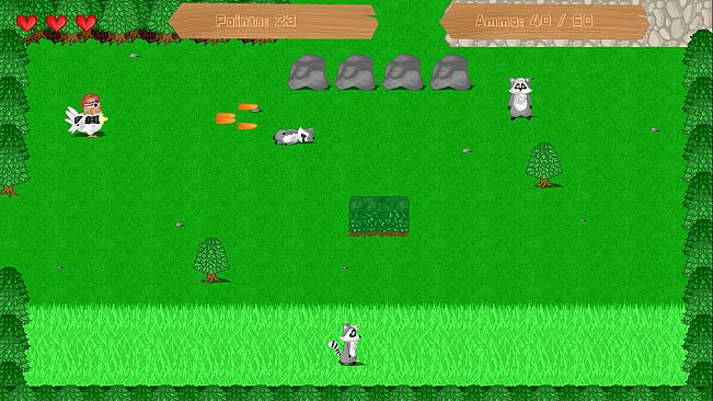 Chicken with Chainguns