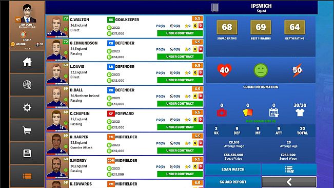 Football Club Management 2023