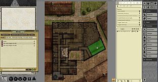 Fantasy Grounds - Pathfinder RPG - Pathfinder Flip-Mat: The Rusty Dragon Inn