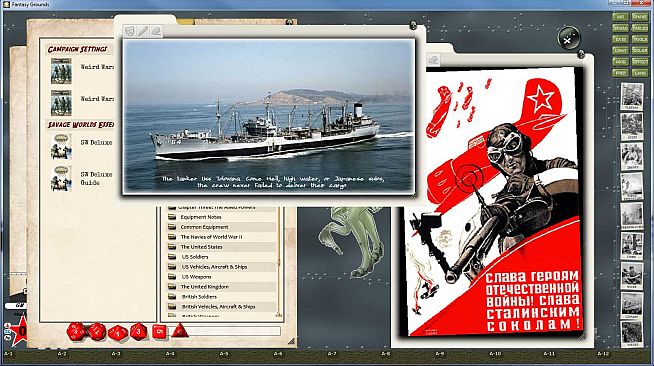 Fantasy Grounds - Savage Worlds Setting: Weird Wars II