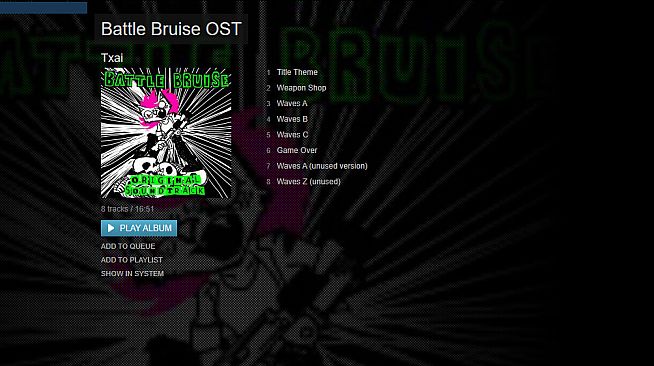 Battle Bruise — Soundtrack