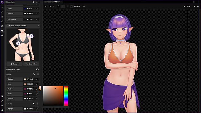 Mannequin Character Generator